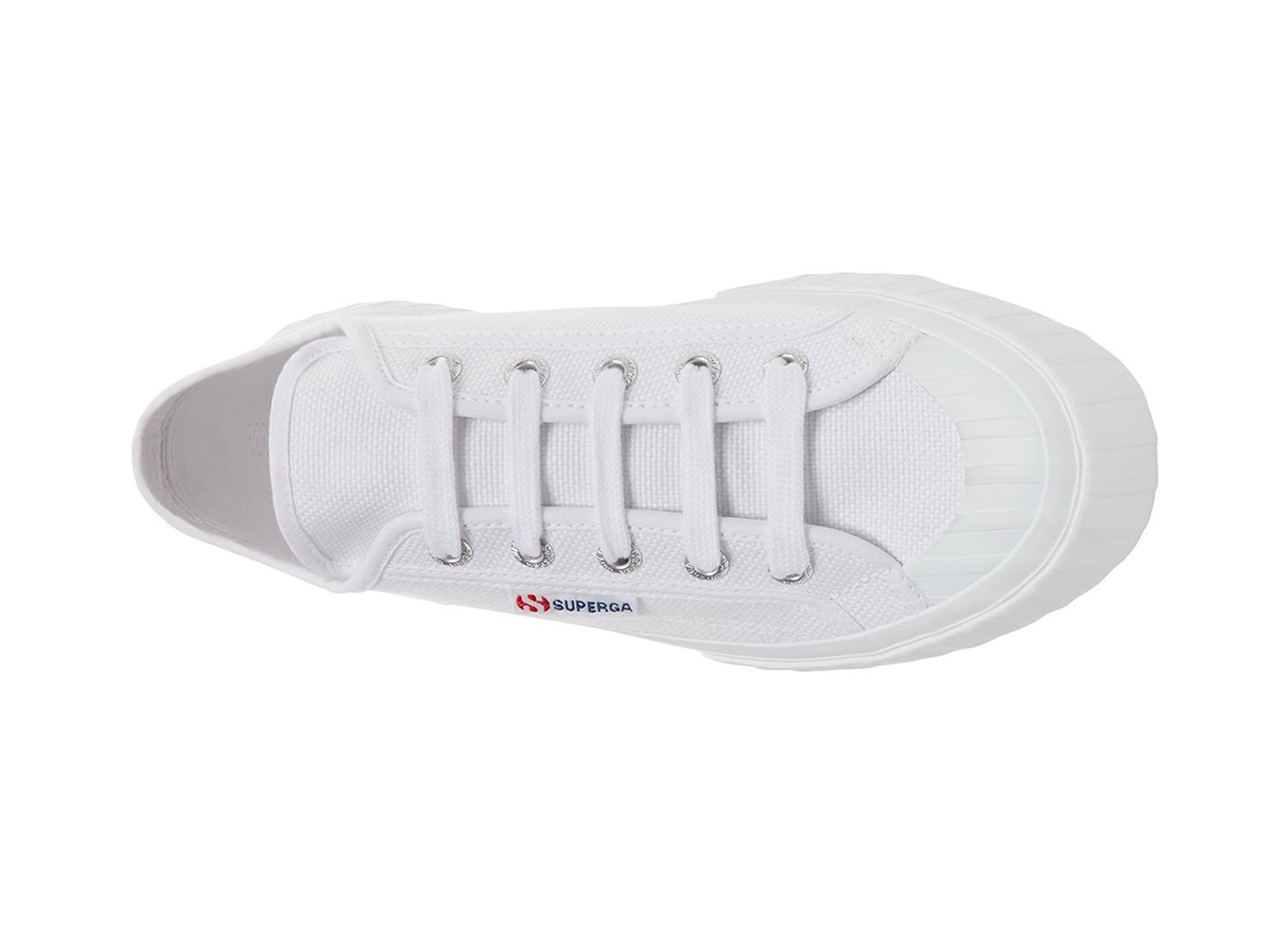 Espadrille Feminino Branco - Superga 2630 Stripe - JOZSX-3584